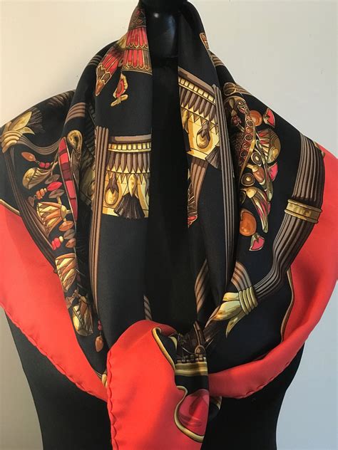 hermes men's scarves|hermes scarf vintage.